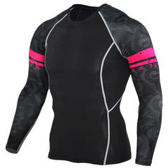 Compression Shirts Long Sleeve Tshirt for Men - Zowpi