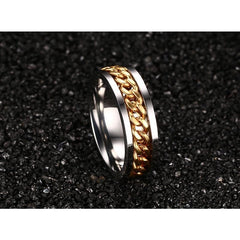 Unisex glowing spinning ring - Zowpi