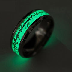 Fluorescent glowing Lord of the Ring unisex - Zowpi