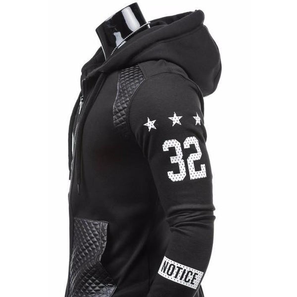 Cardigan hooded sweatshirt - Zowpi