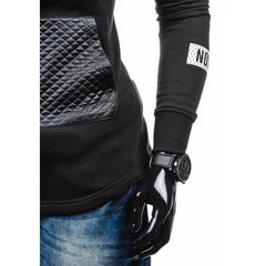 Cardigan hooded sweatshirt - Zowpi