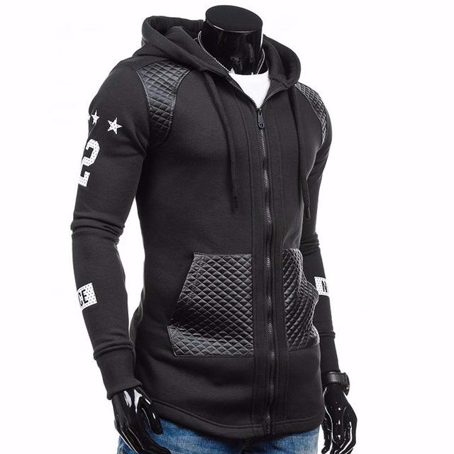 Cardigan hooded sweatshirt - Zowpi