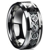 Dragon steel Ring for men & women - Zowpi