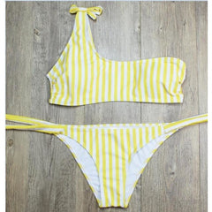 Hot fashion one shoulder bikni swimsuit - Zowpi