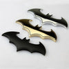 Bat 3D chrome metal motorcycle car logo - Zowpi
