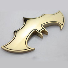 Bat 3D chrome metal motorcycle car logo - Zowpi