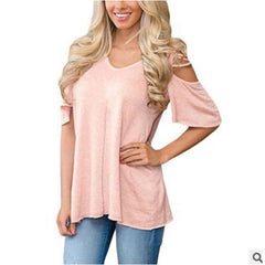 V Neck sexy short sleeve - Zowpi